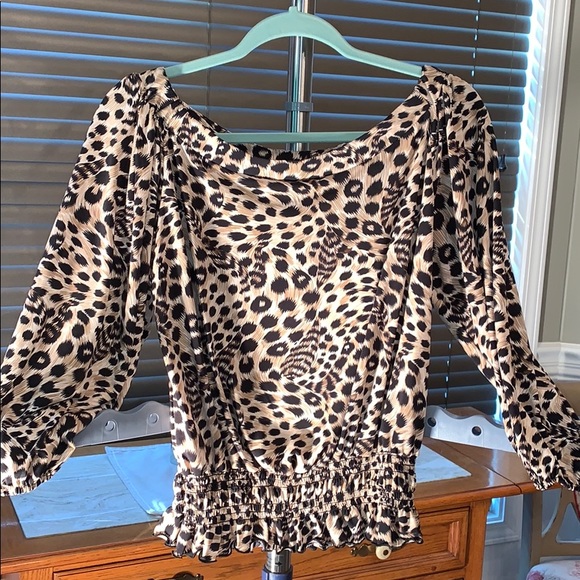 Helene Blake Size M Animal Print NWOT - Picture 1 of 8